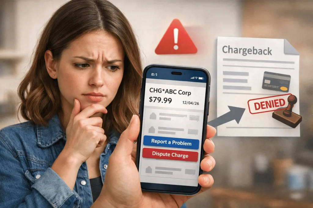 Confusing billing descriptor on a bank statement causing chargebacks in high-risk businesses