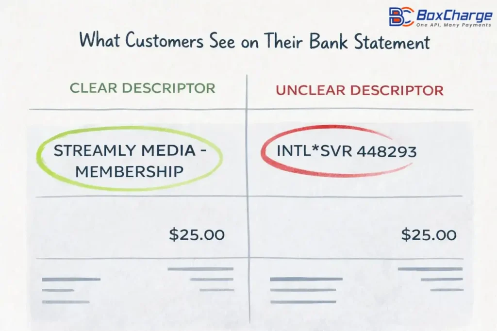 How billing descriptors influence dispute behavior and long-term adult merchant account stability