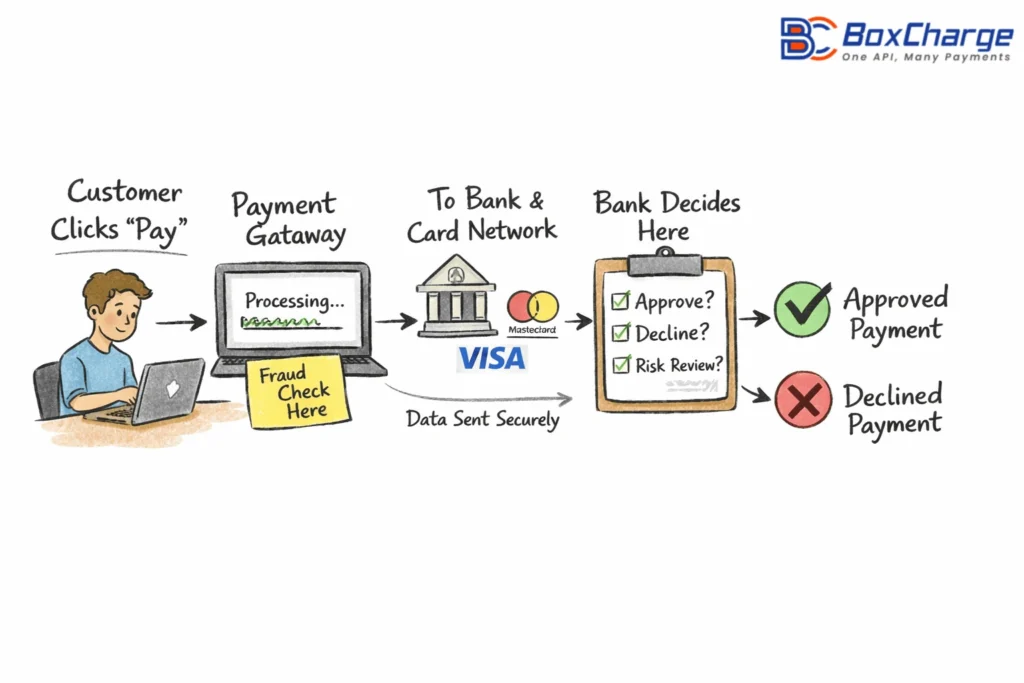 Accept credit card payments online using a merchant account and payment gateway