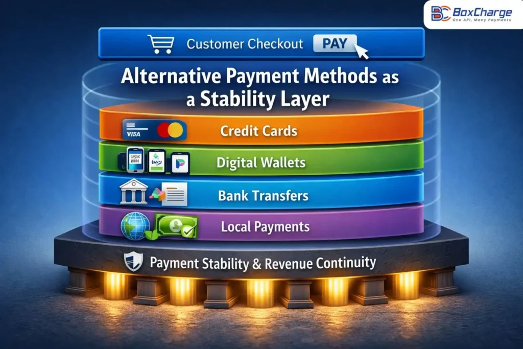 Alternative payment methods create payment stability for online businesses