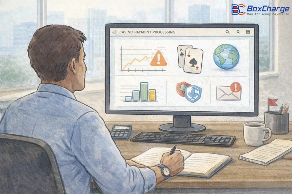 how banks review casino payment processing based on transaction behavior, disputes, and growth patterns