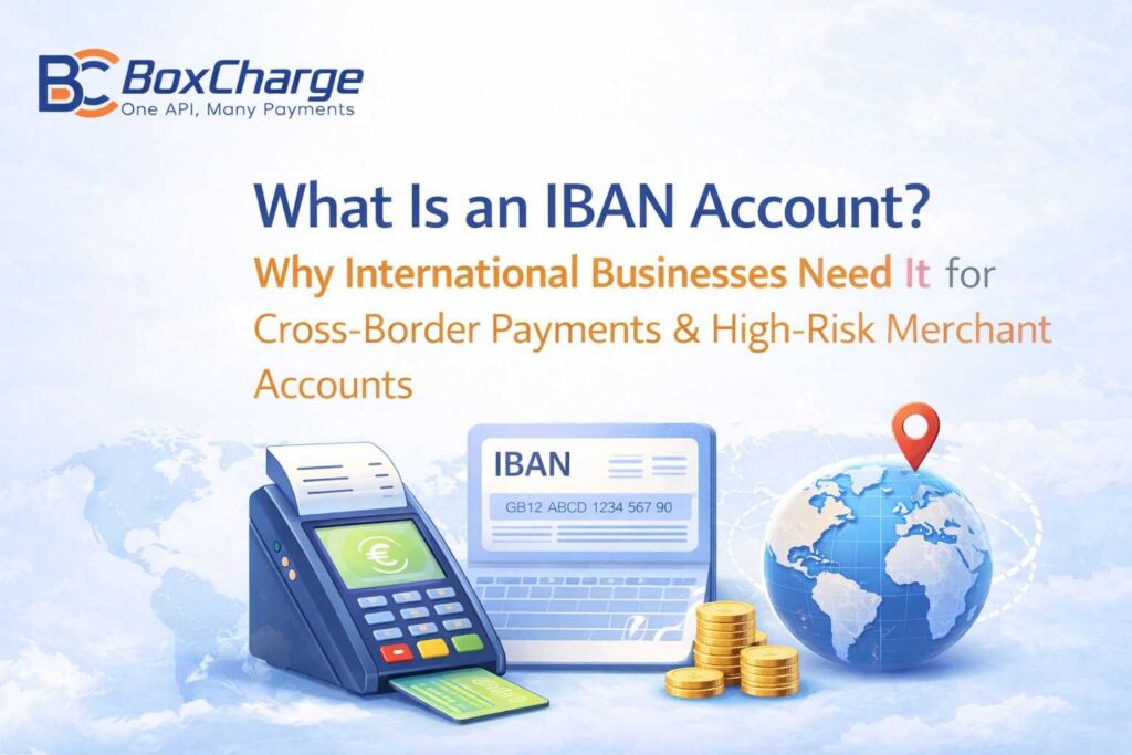 High-risk merchant account services and international e-commerce payment gateway by BoxCharge.
