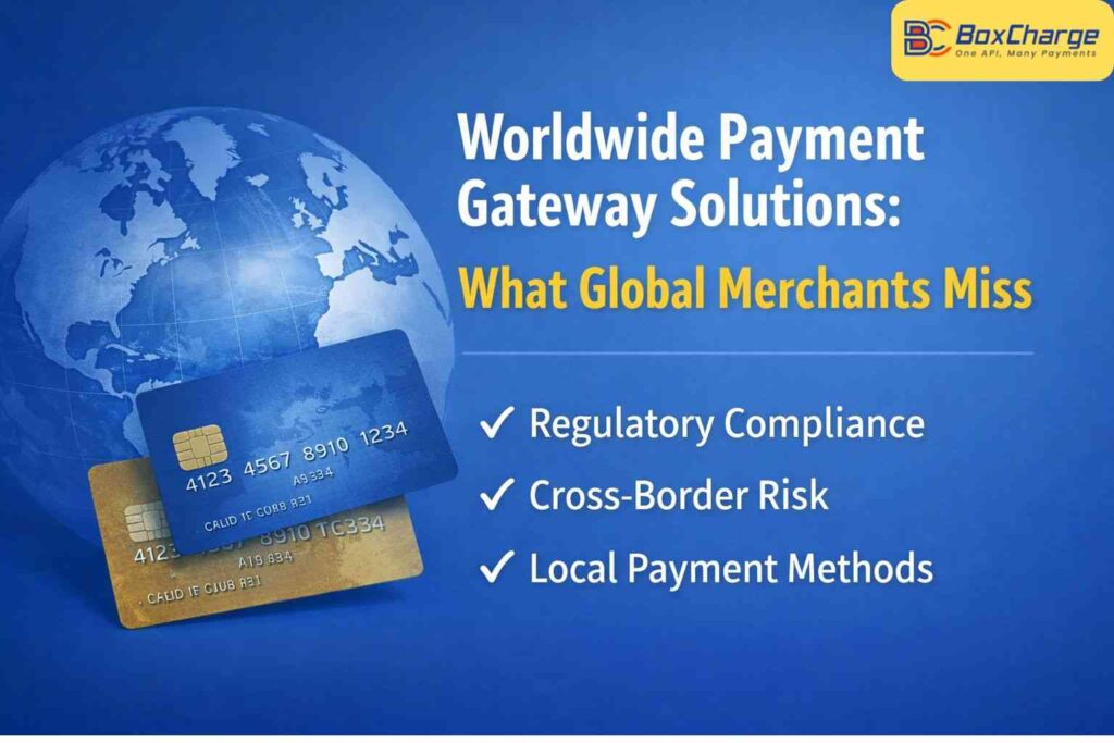 Worldwide payment gateway solutions for global merchants expanding internationally
