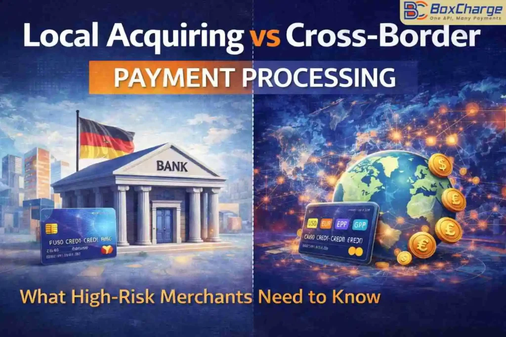 local acquiring vs cross-border payment processing comparison