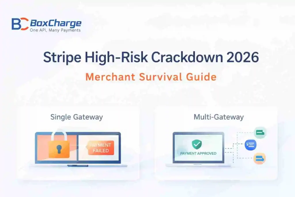 Stripe high-risk crackdown 2026 affecting high-risk merchant account approval and payment processing