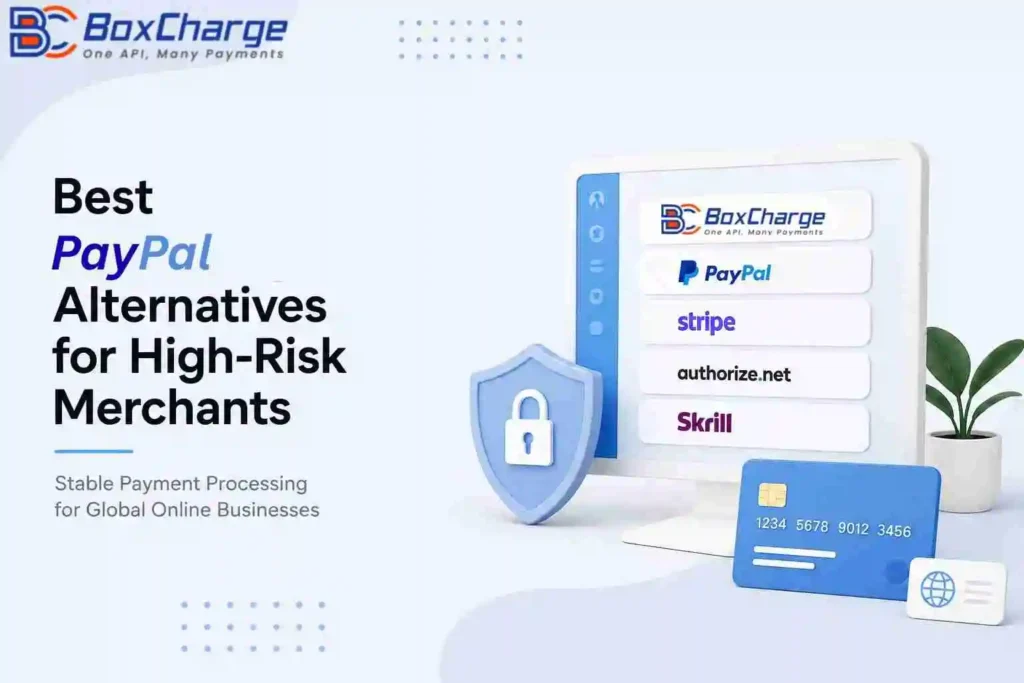 Best PayPal alternatives for high-risk merchants looking for stable payment processing and recurring billing solutions.