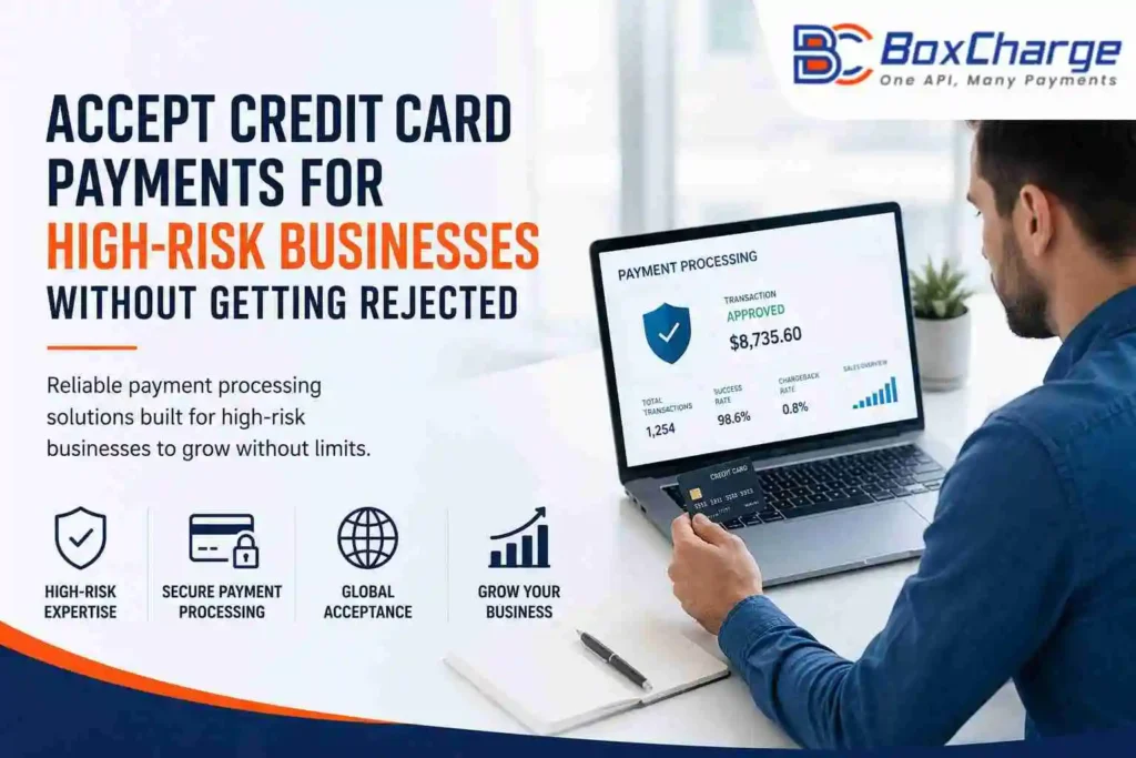 Accept credit card payments for high-risk businesses with a secure merchant account